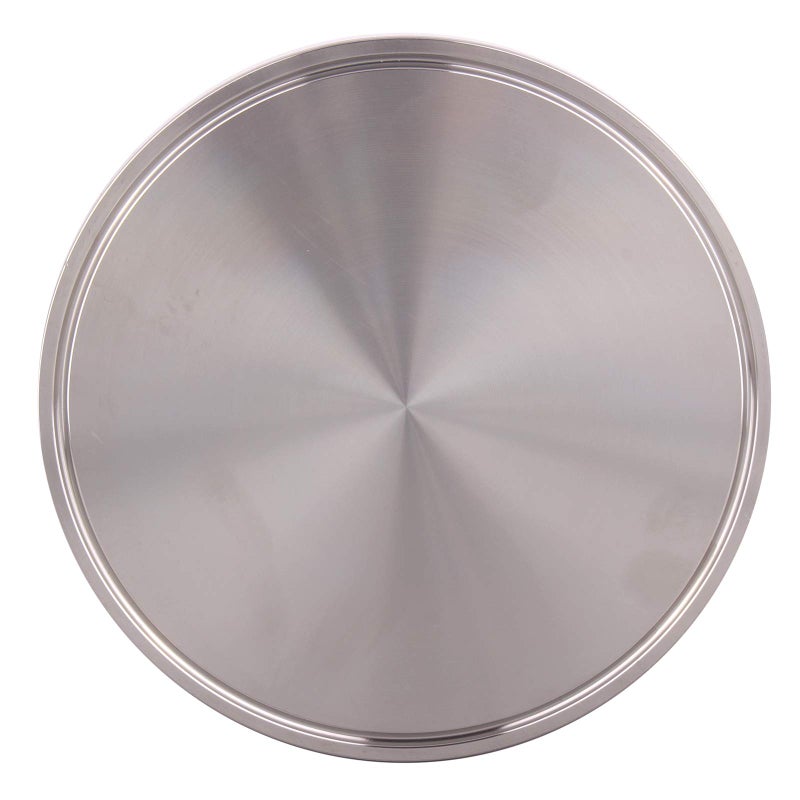DERNORD Stainless Steel 304 Sanitary Fitting Clamp End Cap fits Tri-Clamp Ferrule Flange (6" (152mm) Tube OD) - Image 4